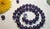 Natural Brazilian Amethyst Necklace, Untreated 16mm Beads, 25 Inch Length For Sale In Cleveland - Image 6 of 8