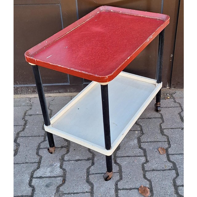 French Art Deco Tea Trolley, 1930s For Sale - Image 4 of 8