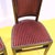 Wooden Chairs with Red Upholstery and Decorative Studs, Set of 2 For Sale - Image 3 of 11