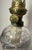 Rare Antique 19th Century Glass Brass Marble Boudoir Whale Oil Table Lamp For Sale - Image 11 of 11