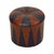 Vintage Round Pouf in Two-Tone Skai Sixties, 1960s For Sale - Image 12 of 12