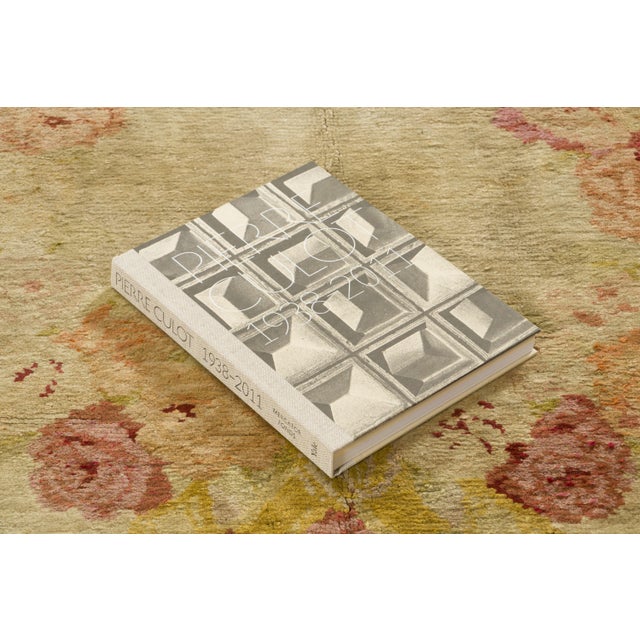 Beige Antique Savonnerie Floral Wool Rug in Beige & Pink by Rug & Kilim, 1920-1929 For Sale - Image 8 of 9