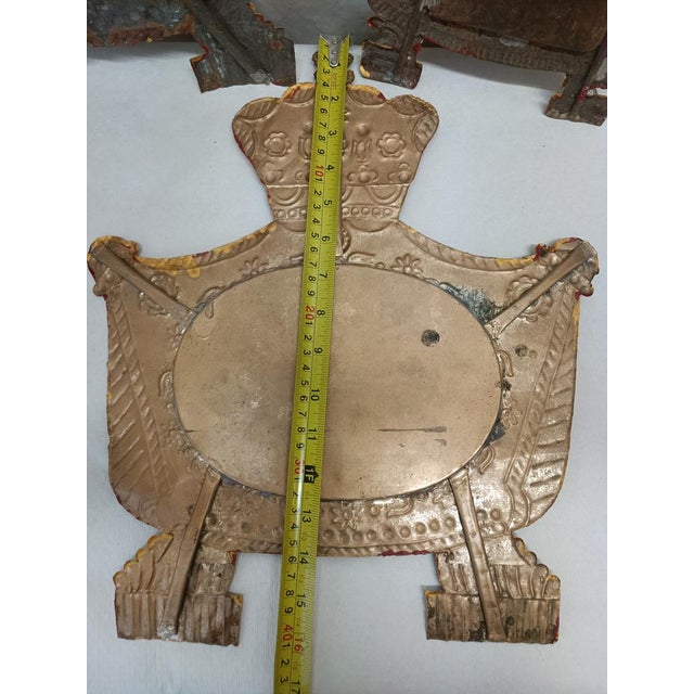 Goldenrod Sacred Church Frames, Set of 3 For Sale - Image 8 of 11