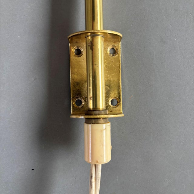 Mid-Century Modern Wall Lamp from Bergboms, 1950s For Sale - Image 9 of 12