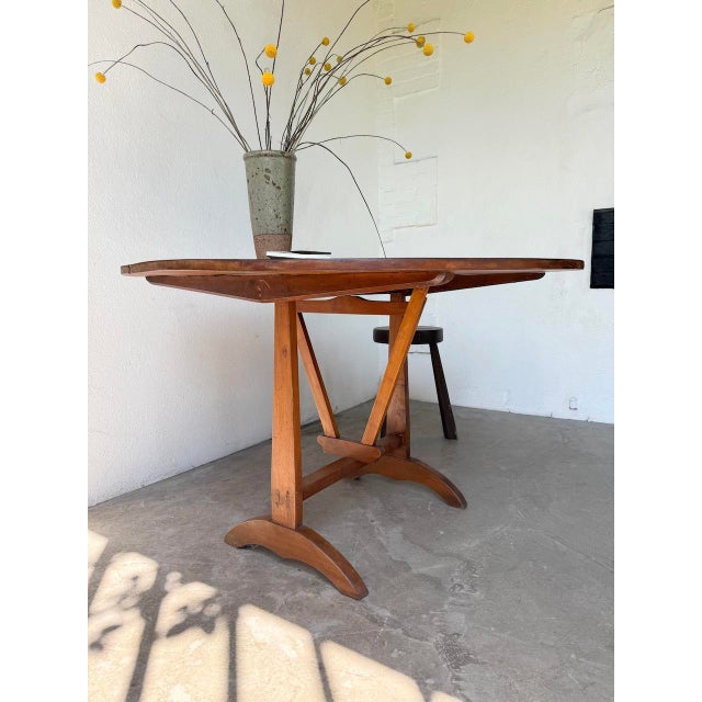 Oak Winegrowers Table, 1950s For Sale - Image 14 of 18