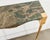 Bronze French Napoleon Empire Style Marble Bronzed Wall Console Table For Sale - Image 8 of 16