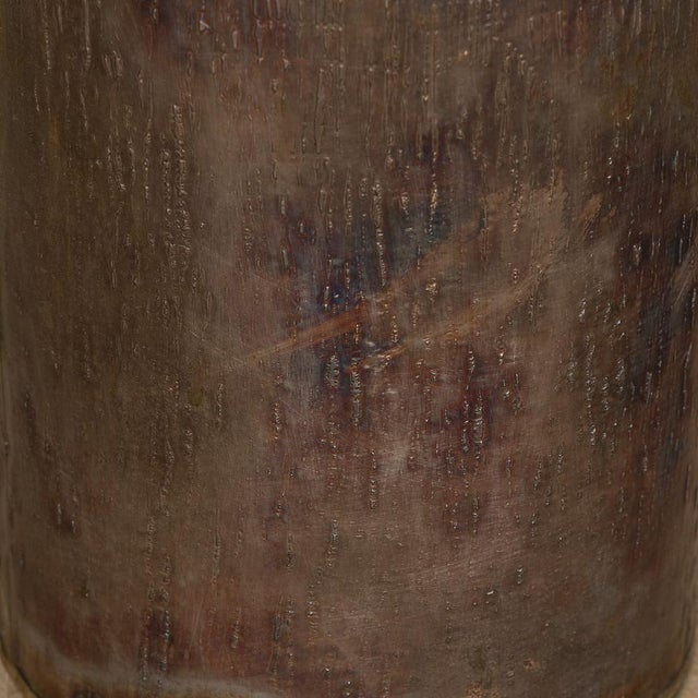 Antique French Arts and Crafts Metal Stick Stand by Gallinarc, 1910 For Sale - Image 11 of 13