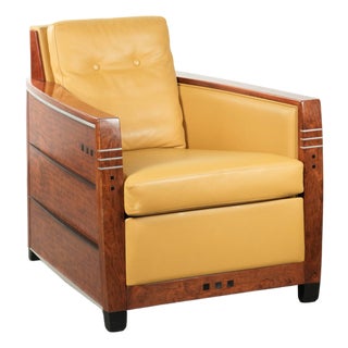 Art Deco Frank Lounge Chair from Schuitema For Sale