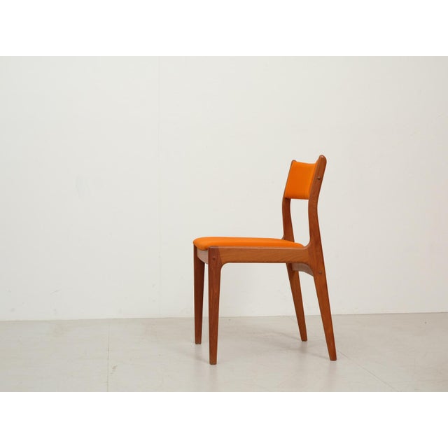 Brown Chair in Teak by Johannes Andersen for Uldum Møbelfabrik, 1960s For Sale - Image 8 of 15