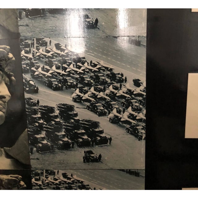 Brown Randolfo Rocha, Mixed Media Painting Sculpture Construction 1980s Brazilian Political Art, 1988 For Sale - Image 8 of 10