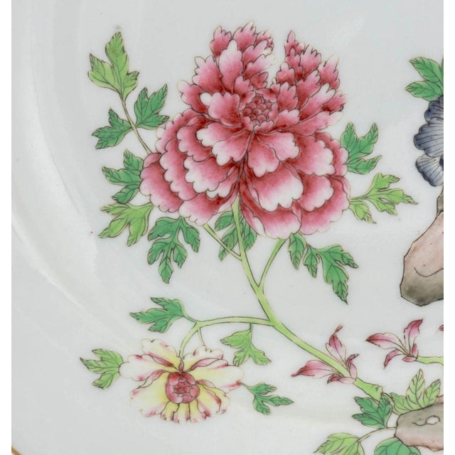 Chinese Chinese Famille Rose Porcelain Soup Bowl For Sale - Image 3 of 6