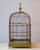 Traditional Late 19th-Century Green-Painted Wooden Birdcage For Sale - Image 3 of 8