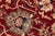Shabby Chic Shabby Chic Floral 1990's Pak-Persian Red/Blue Wool Rug - 6'1'' X 8'9'' For Sale - Image 3 of 9