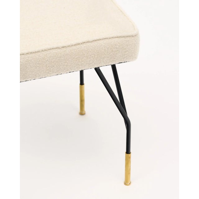 Metal Vintage Italian Carlo Di Carli Stools For Sale - Image 7 of 9