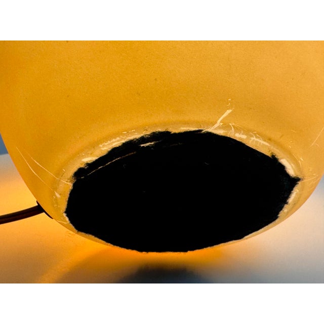 Glass Mushroom Lamp, 1970's For Sale - Image 12 of 12
