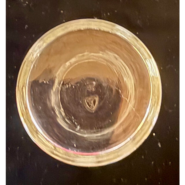Vintage Federal Glass Etched Highball Glasses - Set of 10 For Sale - Image 6 of 12