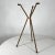 AMBIANIC presents Vintage Sculptural Tripod Stand Fire Tool Holder Plant Stand 14 x 7.63 diameter base Original Vintage...