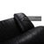 Black Leather Two-Seater Sofa from Koinor For Sale - Image 6 of 12