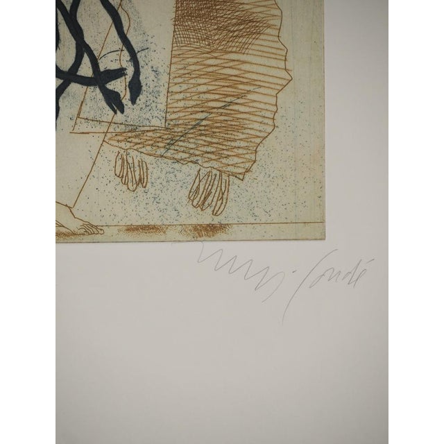 Miguel CONDE (1939-) History Again, 1999 Original etching and aquatint (Atelier Benveniste) Signed in pencil Numbered /35...