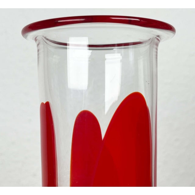 Mid-Century Modern Danish Carnival Series Vase by Christel Holmgren Exner for Holmegaard, 1970s For Sale - Image 9 of 18