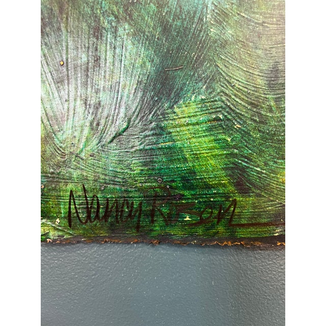 Original Painting Mixed Media Figurative #4 Gesture on Paper by Nancy Rosen For Sale - Image 4 of 4