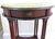 2006 Bombay Company Oval Marble Top One Drawer Wood Side Table Style 7hkg For Sale - Image 4 of 12