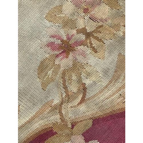 Antqie Aubusson Tapestry Sofa Cover, 1890s For Sale - Image 18 of 18