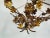 Vintage Chandelier with Grapevine Leaves and Murano Glass from Ferro Art, 1970s For Sale - Image 9 of 12