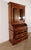 Antique 1880s Victorian Eastlake Burled Walnut Cylinder Secretary Bookcase Desk For Sale - Image 13 of 16