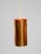 Mid-Century Tube Pendant Lamps with Two Copper Shades, 1950s, Set of 2 For Sale - Image 12 of 18
