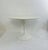Mid-Century Round White Marble Tulip Dining Table attributed to Eero Saarinen for Knoll, 1960s For Sale - Image 3 of 7