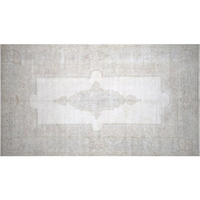 1950s Persian Kerman Rug For Sale In Los Angeles - Image 6 of 6