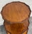 Queen Anne Antique Georgian Revival Queen Anne Style Mahogany Dumbwaiter Serving Tray Table For Sale - Image 3 of 10
