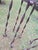 Brutalist Garden Columns in Wrought Iron and Veined Marble, Set of 2 For Sale - Image 10 of 16