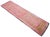 Hand-Knotted Turkish Kurdish Rug Pink Runner. High Pile Tribal Short Runner 2′8″ × 10′2″ For Sale - Image 4 of 12