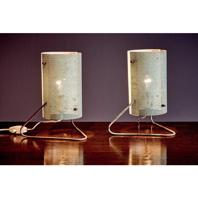 Vintage Italian Table Lamps from Stilux Milano, 1950s, Set of 2 For Sale - Image 11 of 13
