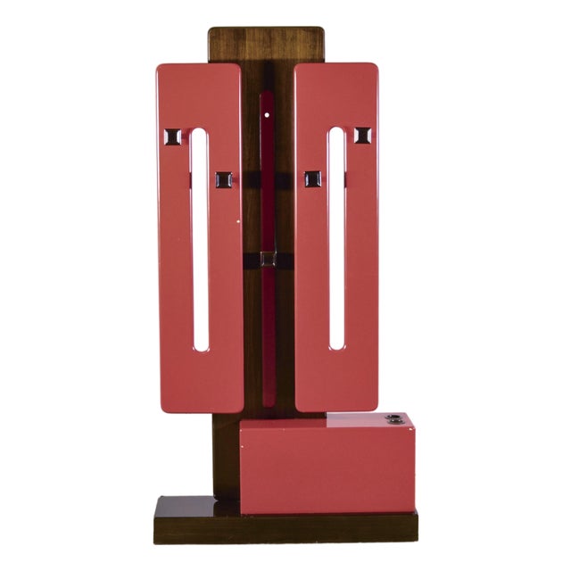 Space Age Red Coat Rack from Luigi Sormani, 1970s For Sale