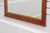 1980s Vintage Mahogany Pediment Top Wall Mirror For Sale - Image 5 of 14