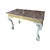 Antique Italian Top Marble Gilt and Patina Wood Center Table For Sale - Image 4 of 6