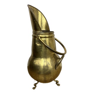 Vintage Style Umbrella Stand in Brass For Sale