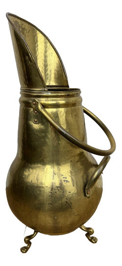 Vintage Style Umbrella Stand in Brass