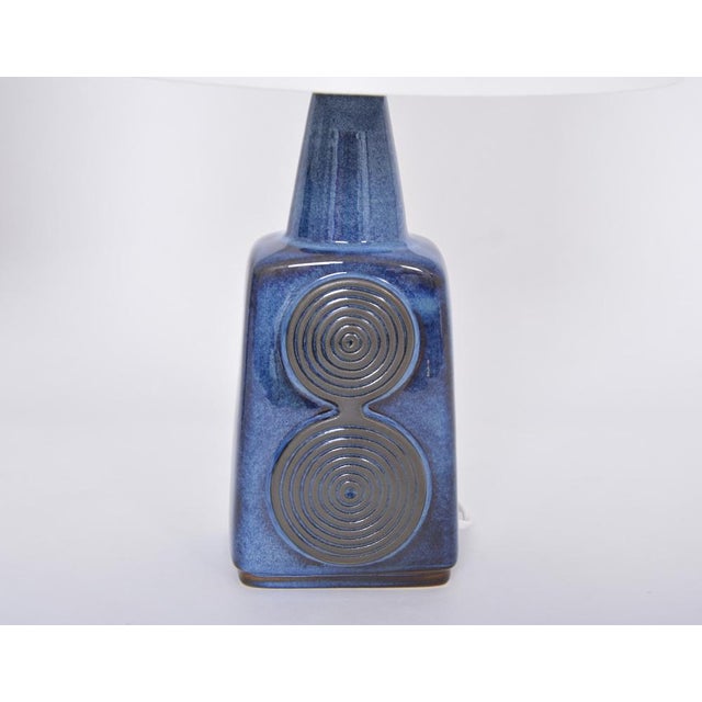 Ceramic Mid-Century Model 1097 Table Lamps by Einar Johansen for Søholm, 1960s, Set of 2 For Sale - Image 7 of 12