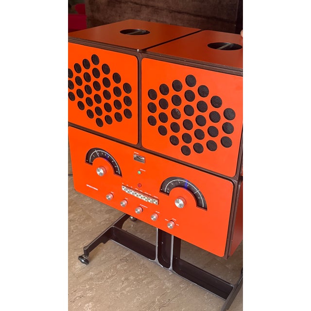 Cubo RR 126 FO Radiophonograph by Fratelli Castiglioni for Brionvega, Italy, 1960s For Sale - Image 10 of 11