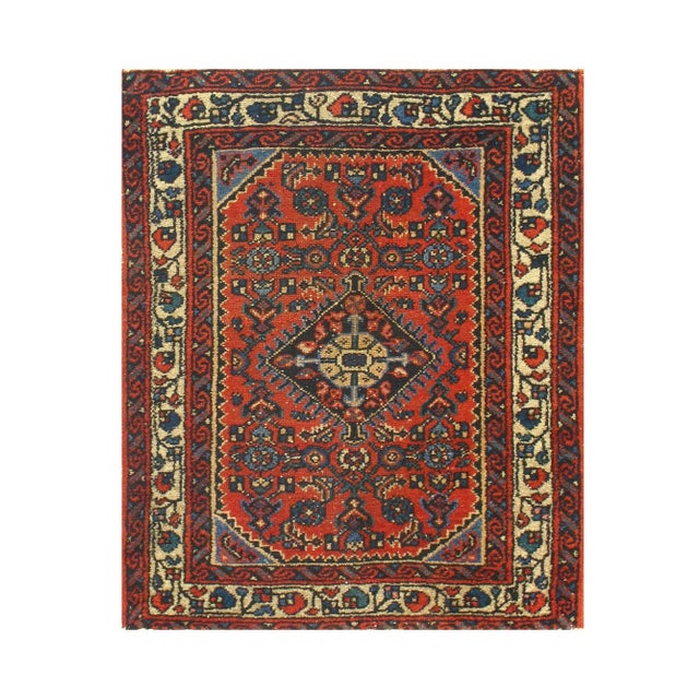 Pasargad Antique Persian Malayer Rug - 2′ × 2′5″ For Sale - Image 4 of 4