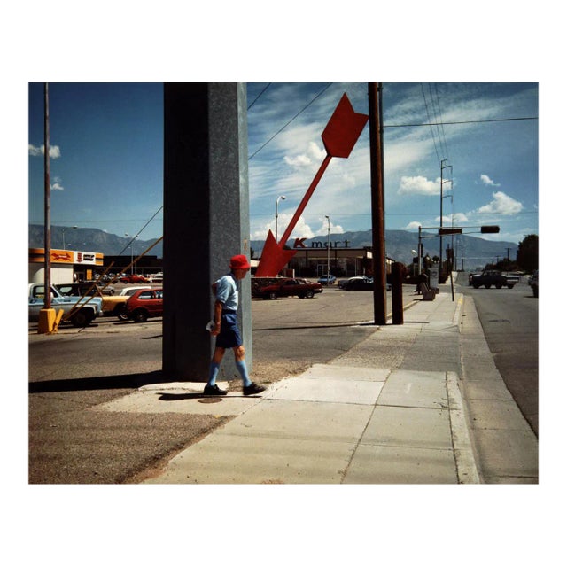 Man and Red Arrow, 1986, Michael Ormerod For Sale