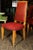 French Set of Four Red French Chairs For Sale - Image 3 of 5