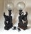 Circa 1880 Pair of Great Hand Carved Wood Winged Caryatids-Griffins Now as Lamps For Sale - Image 13 of 13