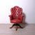 Vintage Chesterfield-Style Swivel Office Chair, 1960s For Sale - Image 18 of 18