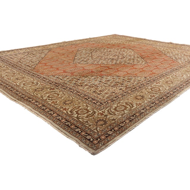 73538 Haji Khalili Antique Persian Tabriz Rug, 10'00 x 12'02. A Haji Khalili Legacy: Late 19th Century Persian Tabriz...