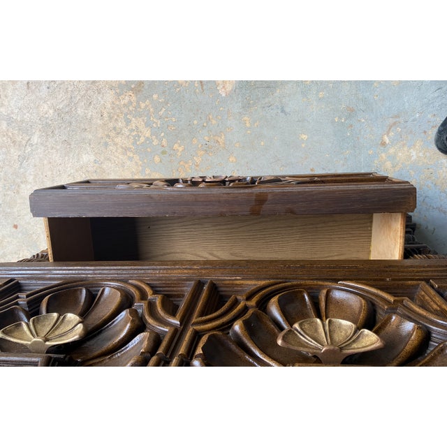 1970s Vintage Spanish Revival Chest of Drawers For Sale - Image 13 of 13